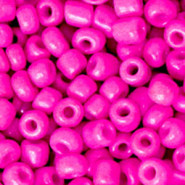 Glasperlen rocailles 6/0 (4mm) Neon hot pink